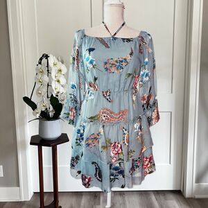 Alice and Olivia Floral Print Mini Dress